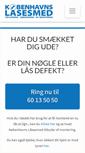 Mobile Screenshot of koebenhavns-laasesmed.dk